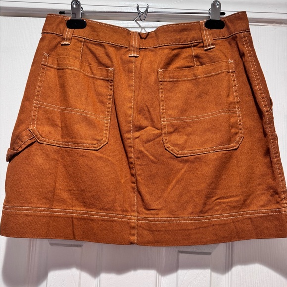 ✨NEW✨Old Navy Utility Mini Skirt - Rust - size 8 - Picture 5 of 11